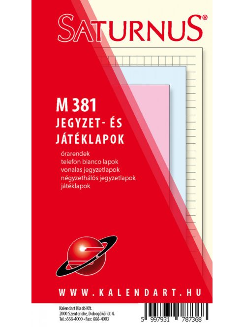 M381 Jegyzet- és játékkártya lapok, chamois