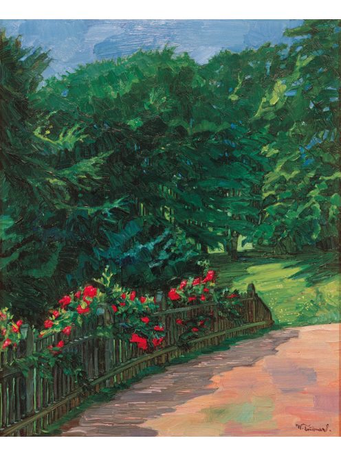 Gardens impressionism falinaptár