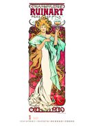 Alfons Mucha falinaptár - 2025