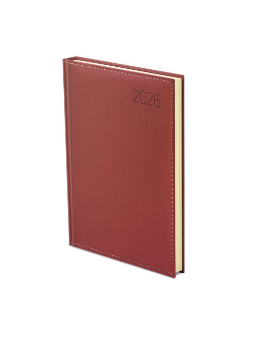 Business B5 heti bordó határidőnapló - 2026