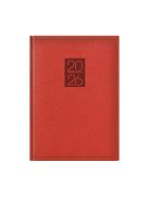 Classic B5 heti bordó határidőnapló - 2026