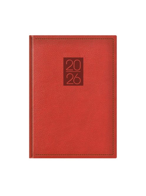 Classic B5 heti bordó határidőnapló - 2026