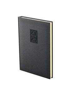 Classic B5 heti fekete határidőnapló - 2026