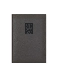 Classic B5 heti fekete határidőnapló - 2026