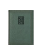 Classic B5 heti zöld határidőnapló - 2026