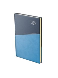 Duplex B5 heti kék-világoskék határidőnapló - 2026