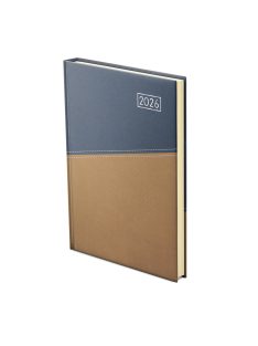 Duplex B5 heti kék-mustár határidőnapló - 2026
