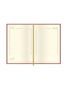 Classic B5 napi fekete határidőnapló - 2026