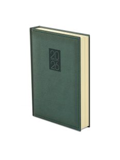 Classic B5 napi zöld határidőnapló - 2026