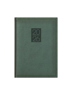 Classic B5 napi zöld határidőnapló - 2026