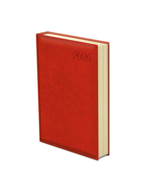 Image B5 napi piros határidőnapló - 2026