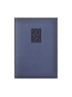 Classic A5 napi kék határidőnapló - 2026