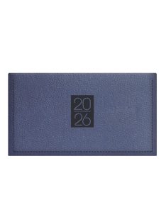 Classic fekvő zsebnaptár kék - 2026