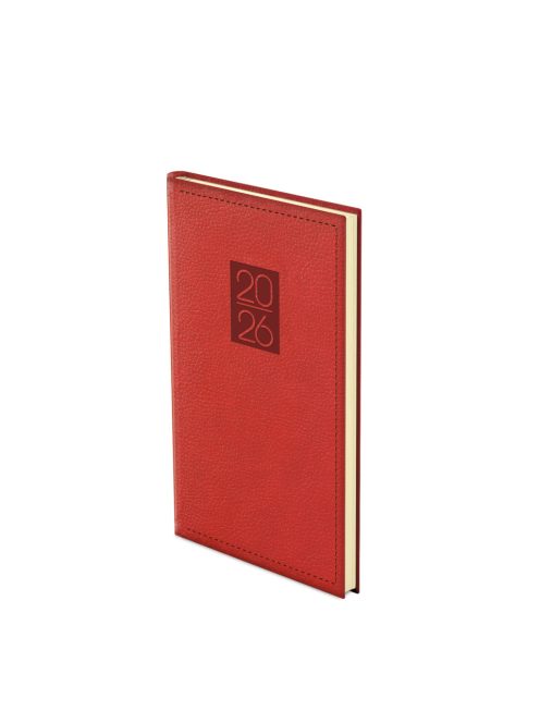 Classic álló zsebnaptár bordó - 2026