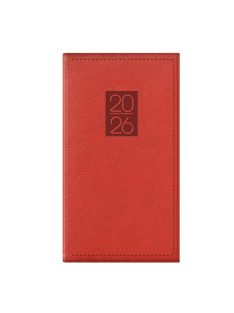 Classic álló zsebnaptár bordó - 2026