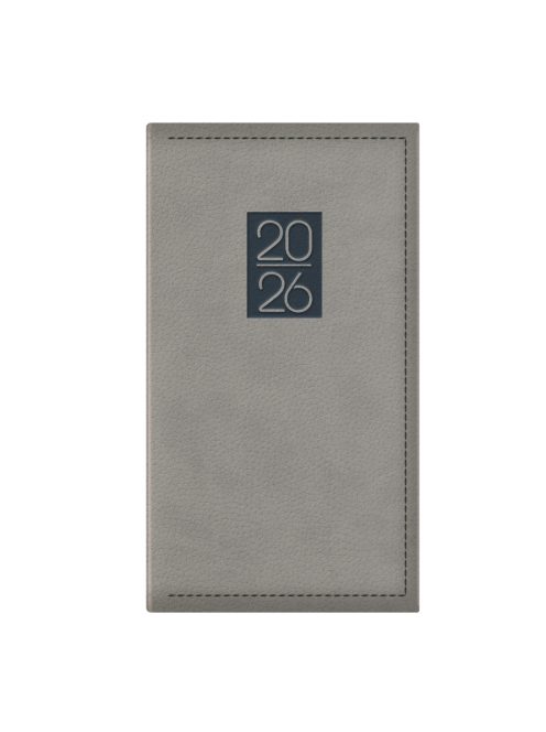 Classic álló zsebnaptár szürke - 2026