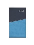 Duplex álló zsebnaptár kék-világoskék - 2026