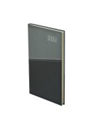 Duplex álló zsebnaptár szürke-antracit - 2026