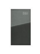 Duplex álló zsebnaptár szürke-antracit - 2026