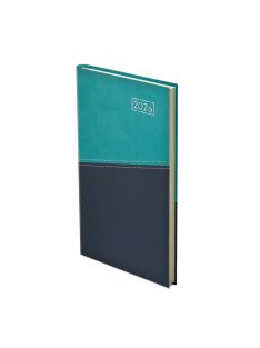 Duplex álló zsebnaptár türkiz-kék - 2026