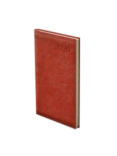 Image álló zsebnaptár vörösesbarna - 2026