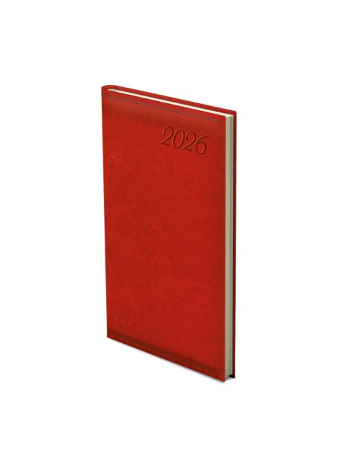 Image álló zsebnaptár piros - 2026