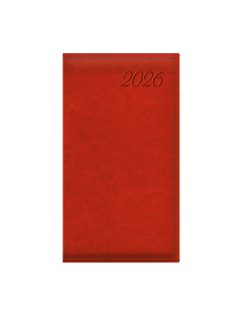 Image álló zsebnaptár piros - 2026