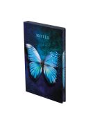 "404 Notes found" jegyzetfüzet - A5 Butterfly blue