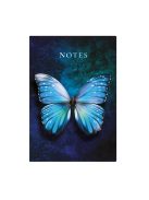 "404 Notes found" jegyzetfüzet - A5 Butterfly blue