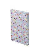 "404 Notes found" jegyzetfüzet - A5 Flowers blue