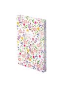 "404 Notes found" jegyzetfüzet - A5 Flowers white