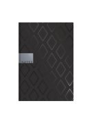 "404 Notes found" jegyzetfüzet - A5 Black diamond