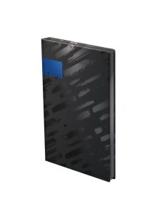   "404 Notes found" jegyzetfüzet - A5 Black diagonal