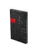 "404 Notes found" jegyzetfüzet - A5 Black square