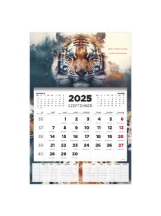 D076 Diák falinaptár tiger 2025-2026