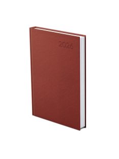Economic A5 napi határidőnapló bordó - 2026