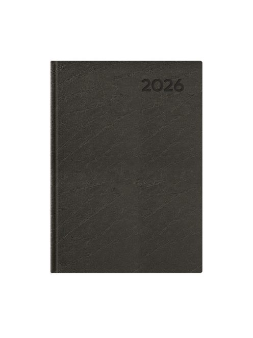 Economic A5 napi határidőnapló fekete - 2026