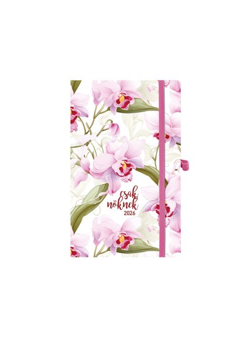 Csak nőknek - tervező naptár orchidea - 2026