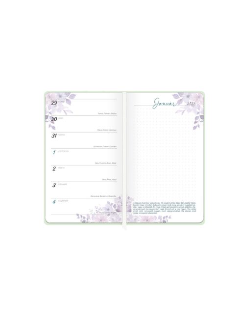 Csak nőknek - tervező naptár orchidea - 2026