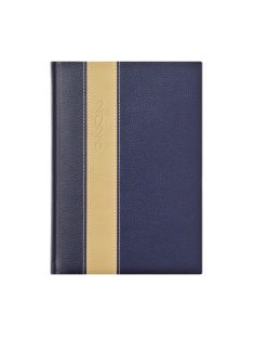 Fashion B5 heti határidőnapló kék-bézs-kék - 2026