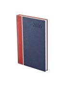 Groovy B5 heti határidőnapló bordó-fehér-kék - 2026