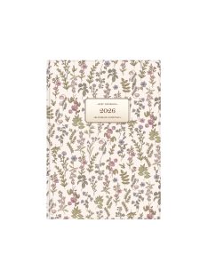 Joy B5 heti határidőnapló virág - 2026