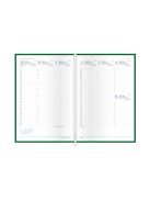 Traditional B5 heti határidőnapló fekete - 2026