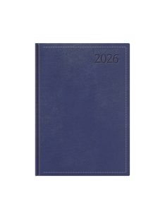 Traditional B5 heti határidőnapló kék - 2026