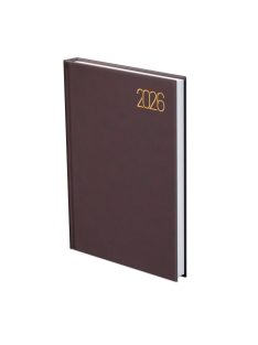 Uni B5 heti határidőnapló bordó - 2026