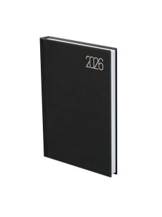 Uni B5 heti határidőnapló fekete - 2026