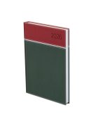 Young B5 heti határidőnapló bordó-fehér-zöld - 2026