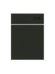 Young B5 heti határidőnapló fekete-fehér - 2026