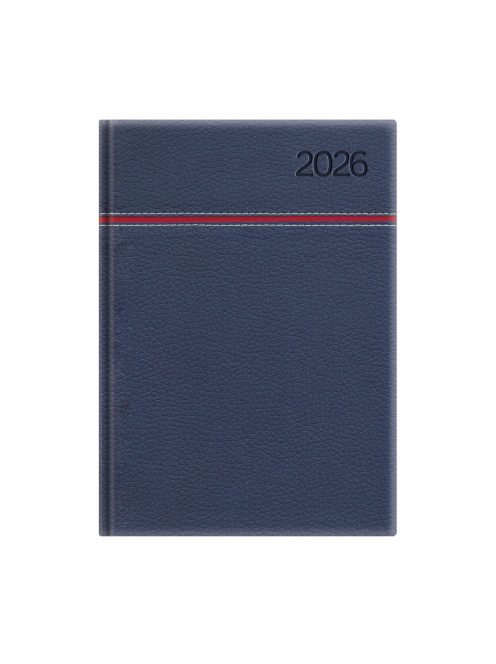 Young B5 heti határidőnapló kék-piros - 2026