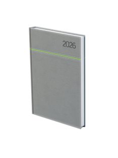 Young B5 heti határidőnapló szürke-zöld - 2026